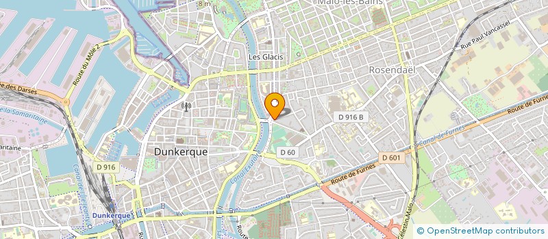 localisation de l'entreprise MADAME LISE-MARIE FRANZ à DUNKERQUE
