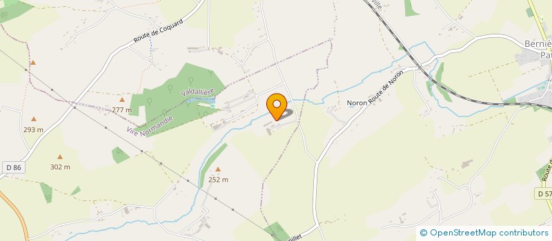 localisation de l'entreprise MADAME LISE-MARIE LEPREVOST  VIRE-NORMANDIE