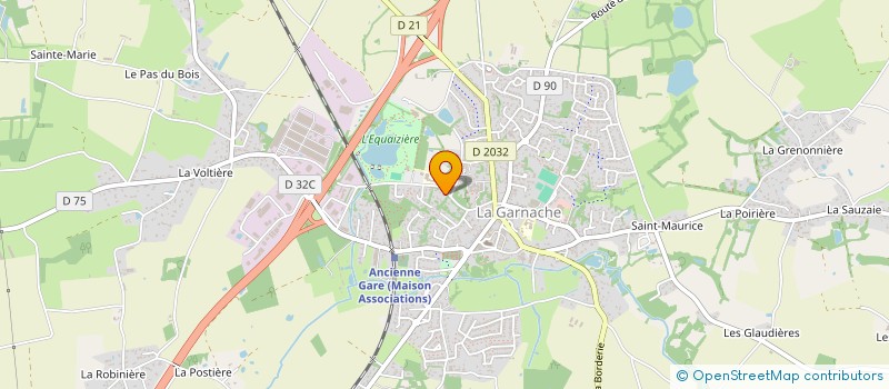 localisation de l'entreprise MADAME LISE MARTINEAU  BOIS-DE-CENE