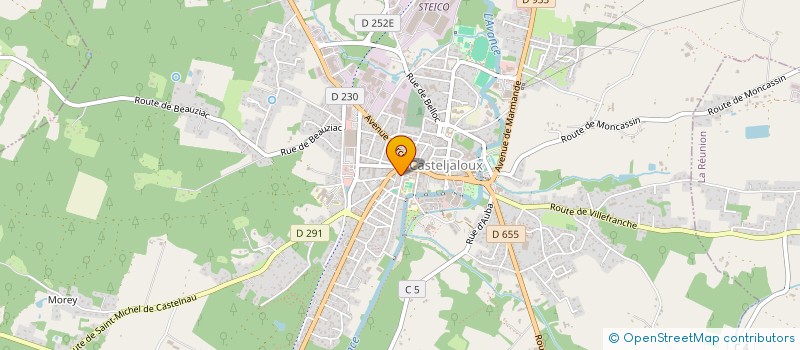 localisation de l'entreprise MADAME LISE MASSALY  CASTELJALOUX