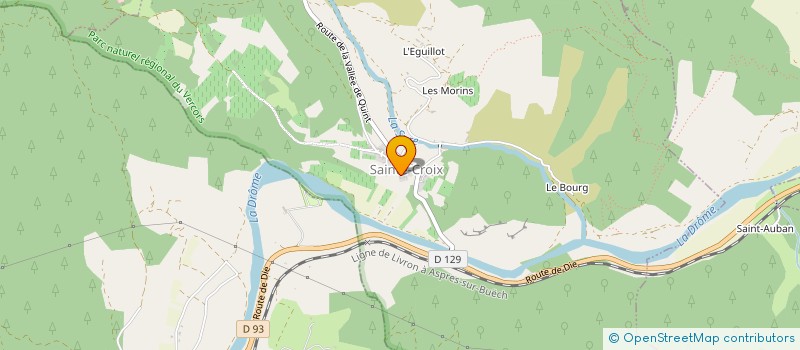 localisation de l'entreprise MADAME LISE-MAY VIMENT à SAINTE-CROIX