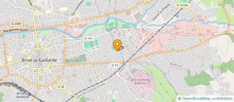 localisation de l'entreprise MADAME LISE MAZEROLAS  BRIVE-LA-GAILLARDE