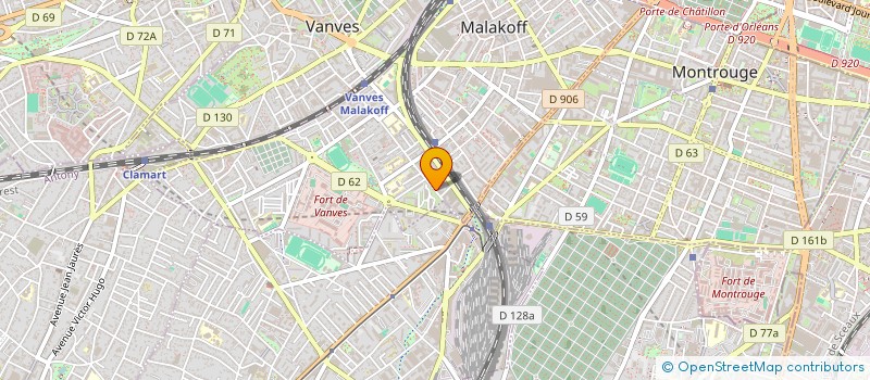 localisation de l'entreprise MADAME LISE MEILLAN à MALAKOFF