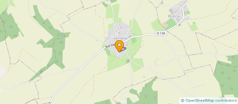 localisation de l'entreprise MADAME LISE MERCIER  SENTELIE