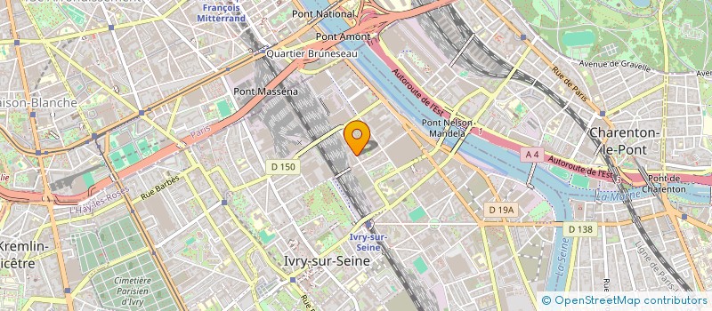 localisation de l'entreprise MADAME LISE MICHEL  IVRY-SUR-SEINE