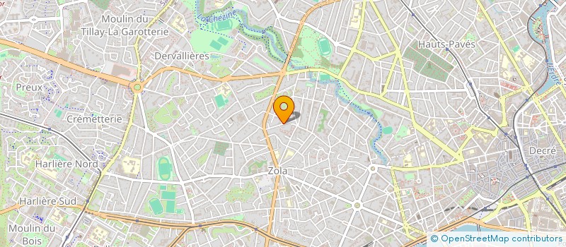localisation de l'entreprise MADAME LISE MORINEAU à NANTES