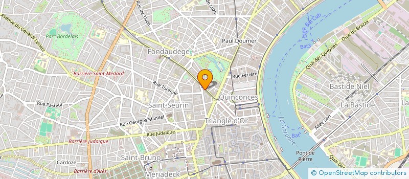localisation de l'entreprise MADAME LISE NICOULEAU à BORDEAUX