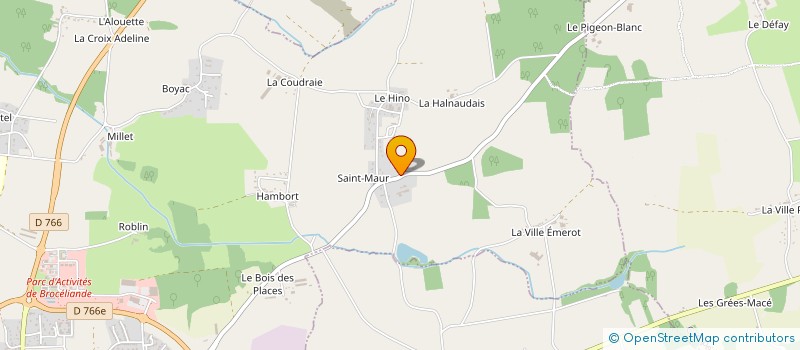 localisation de l'entreprise MADAME LISE OGER  PLOERMEL