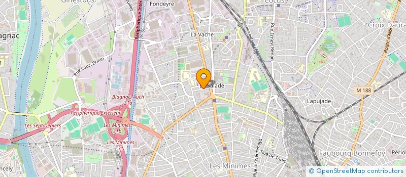 localisation de l'entreprise MADAME LISE ORENSTEIN à TOULOUSE