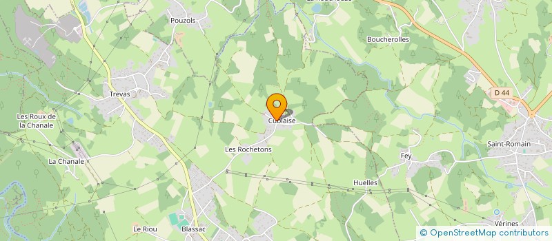 localisation de l'entreprise MADAME LISE PAILLART  LES VILLETTES