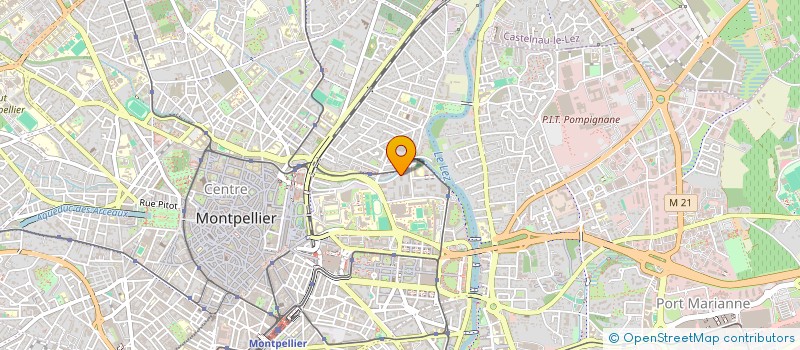 localisation de l'entreprise MADAME LISE PELEGRIN à MONTPELLIER