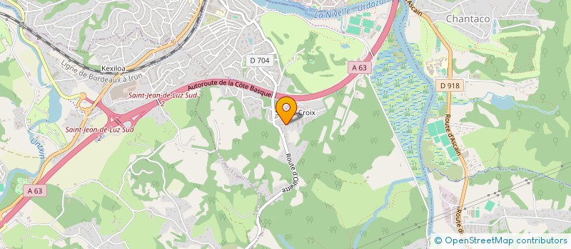 localisation de l'entreprise MADAME LISE PINHEDE  CIBOURE