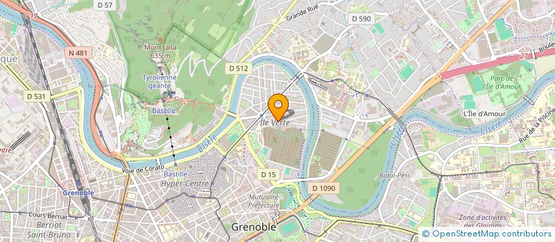 localisation de l'entreprise MADAME LISE REMANDE  GRENOBLE