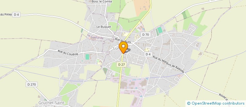 localisation de l'entreprise MADAME LISE RENAULT à LUNERAY