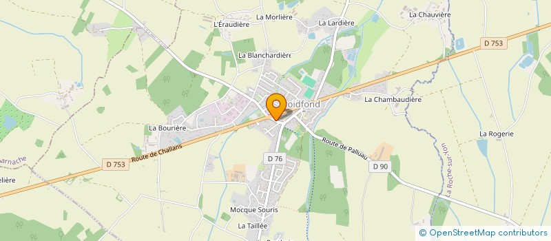 localisation de l'entreprise MADAME LISE RENVOIZE à FROIDFOND
