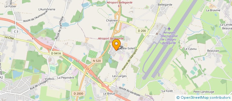 localisation de l'entreprise MADAME LISE ROUSSET à LIMOGES