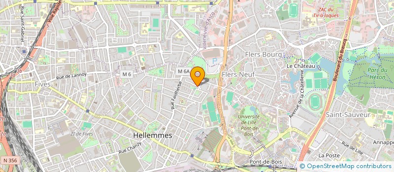 localisation de l'entreprise MADAME LISE SALEK à LILLE