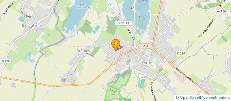 localisation de l'entreprise MADAME LISE SAMELOT  BREMES