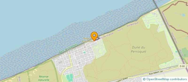 localisation de l'entreprise MADAME LISE SAMYN  BRAY-DUNES