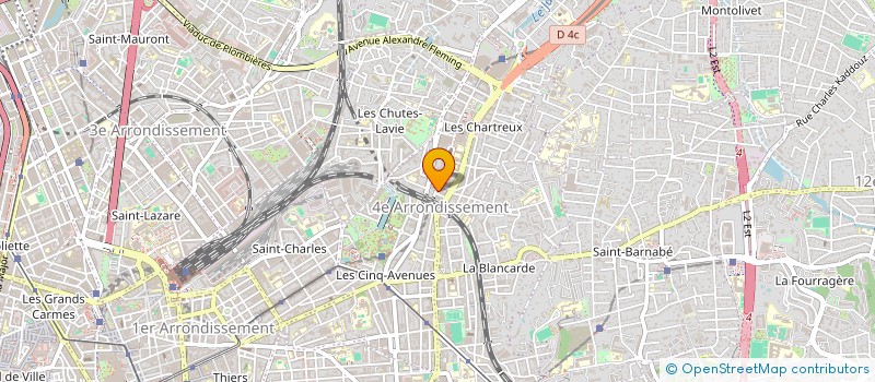localisation de l'entreprise MADAME LISE SEROUX à MARSEILLE