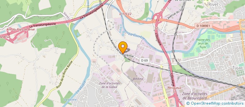 localisation de l'entreprise MADAME LISE SMADJA  SAINT-PANTALEON-DE-LARCHE