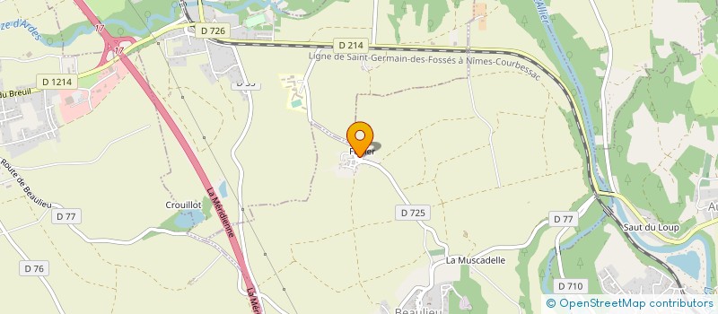 localisation de l'entreprise MADAME LISE SOUPEL  BEAULIEU