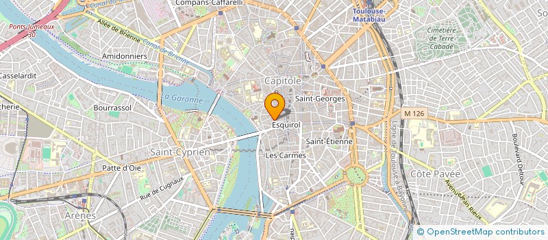 localisation de l'entreprise MADAME LISE SOUQUE  TOULOUSE