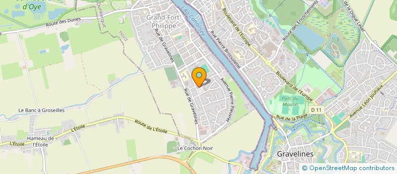 localisation de l'entreprise MADAME LISE TACCOEN  GRAND-FORT-PHILIPPE