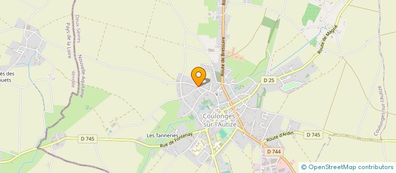 localisation de l'entreprise MADAME LISE THOMAS à NIORT