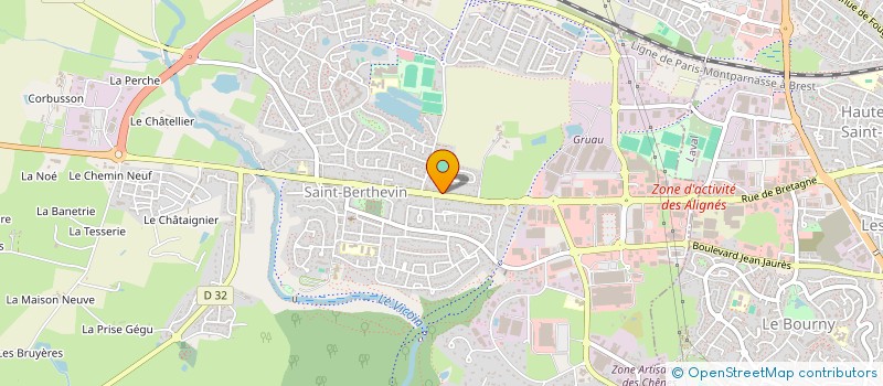 localisation de l'entreprise MADAME LISE TRIAN  SAINT-BERTHEVIN