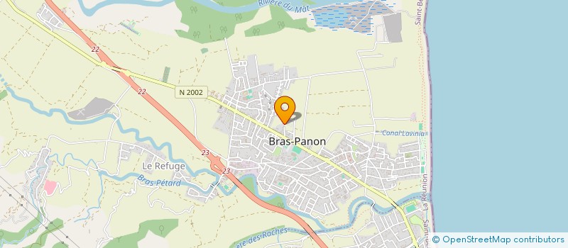 localisation de l'entreprise MADAME LISE TURPIN  BRAS-PANON