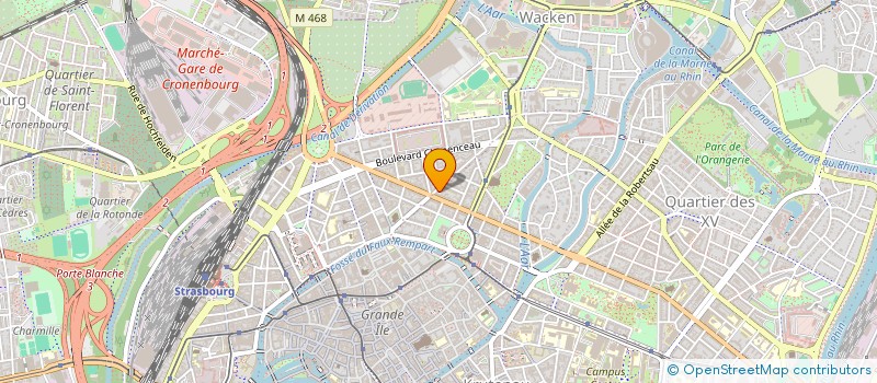 localisation de l'entreprise MADAME LISE VALENTIN à STRASBOURG