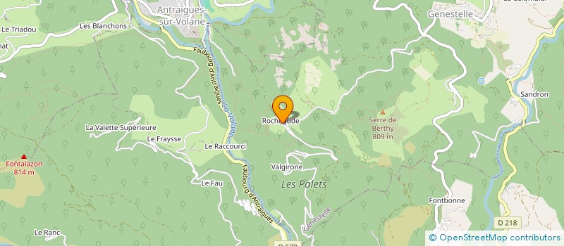 localisation de l'entreprise MADAME LISE VAN BAAREN à GENESTELLE