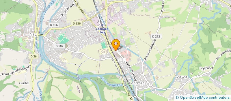 localisation de l'entreprise MADAME LISE VASSAL  COARRAZE