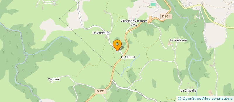 localisation de l'entreprise MADAME LISE VIGUIER à CHAUDES-AIGUES
