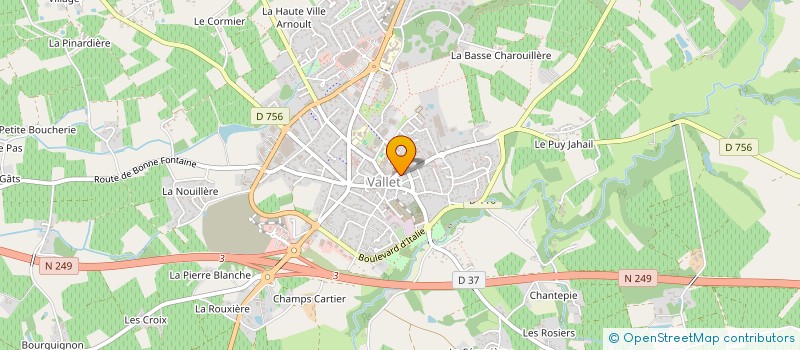 localisation de l'entreprise MADAME LISE WAGNER  LA REGRIPPIERE