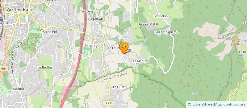 localisation de l'entreprise MADAME LISEA GUENIN  MOUXY