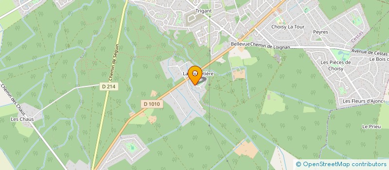 localisation de l'entreprise MADAME LISEL WENTZEL à PESSAC