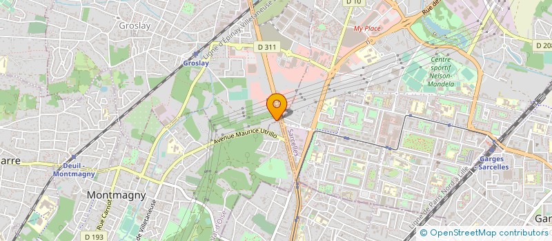 localisation de l'entreprise MADAME LISELOTTE HETZGER à GROSLAY
