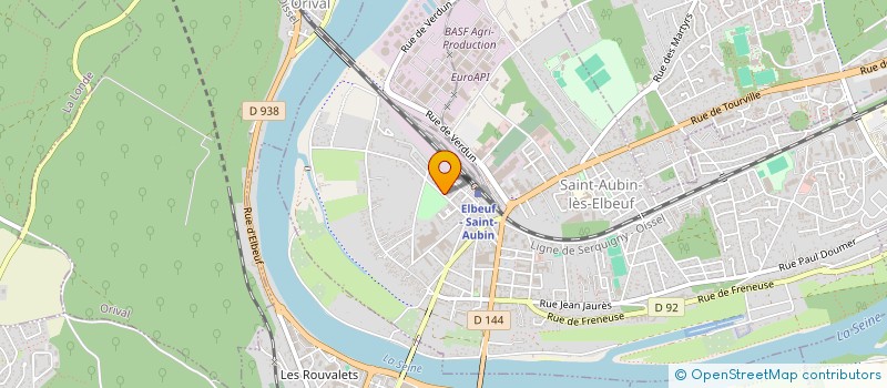 localisation de l'entreprise MADAME LISELOTTE MEERPOEL  SAINT-AUBIN-LES-ELBEUF