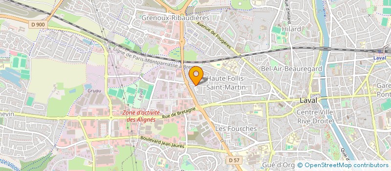 localisation de l'entreprise MADAME LISEN GAUTIER  LAVAL