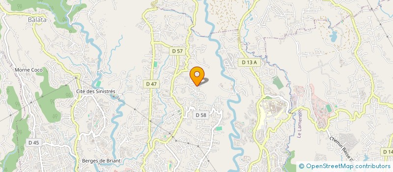 localisation de l'entreprise MADAME LISENA LOUISJUSTE  FORT-DE-FRANCE