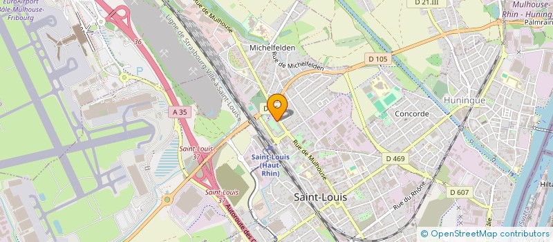 localisation de l'entreprise MADAME LISETH TENEZACA MORENO  SAINT-LOUIS