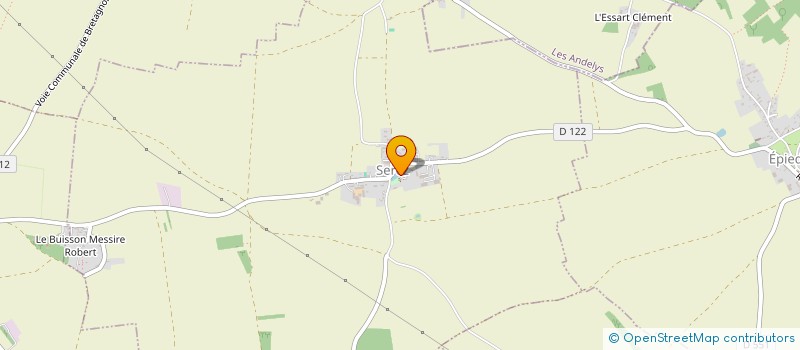 localisation de l'entreprise MADAME LISETTE BOYER  SEREZ