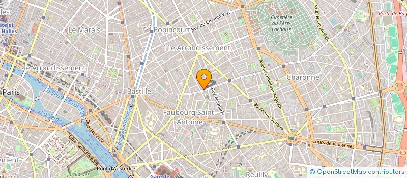 localisation de l'entreprise MADAME LISETTE CAPEL à PARIS