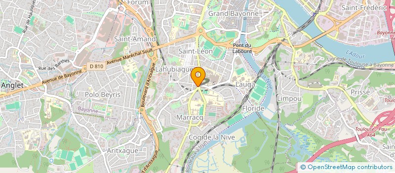 localisation de l'entreprise MADAME LISETTE GOMBAULD à BAYONNE