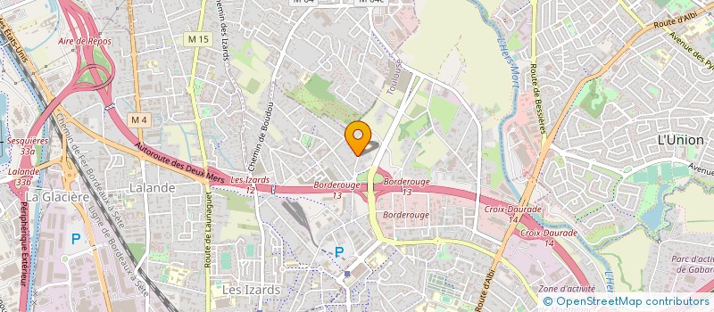 localisation de l'entreprise MADAME LISETTE GUERZOU à TOULOUSE