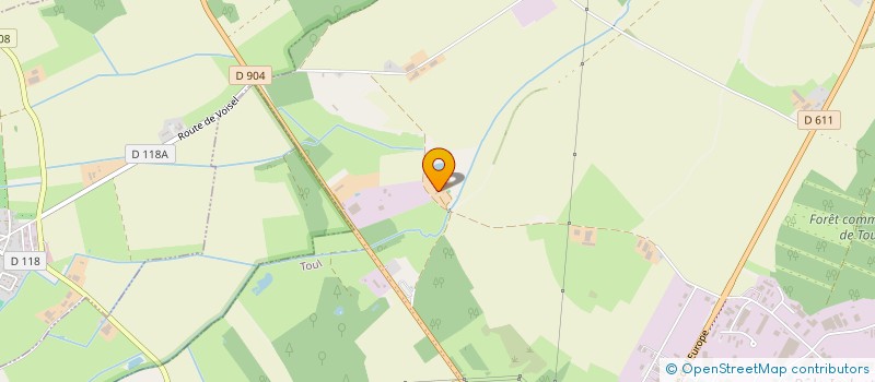 localisation de l'entreprise MADAME LISETTE HANRION  TOUL