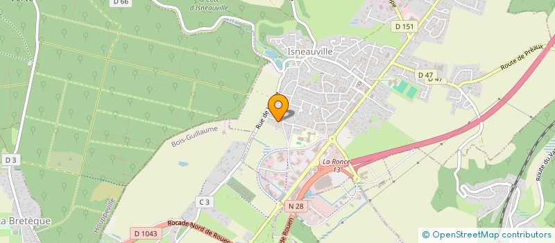 localisation de l'entreprise MADAME LISETTE LEROUX à BOIS-GUILLAUME