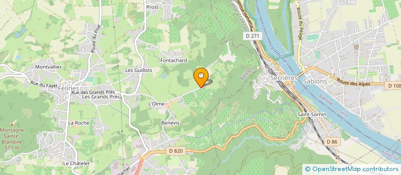 localisation de l'entreprise MADAME LISETTE SOTON  FELINES